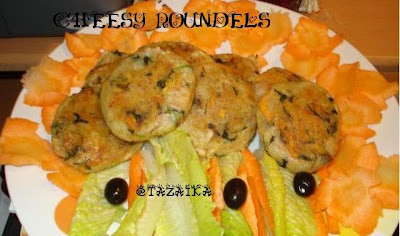 FOOD CAPITAL: Cheesy-Roundels-Chicken and Cheese, great combination!!!