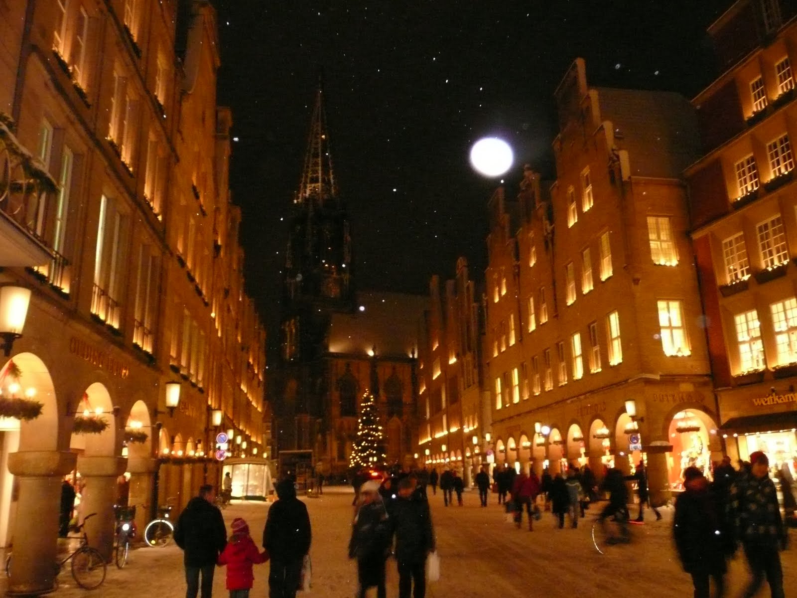 John en Saskia op reis Kerstmarkt in Munster