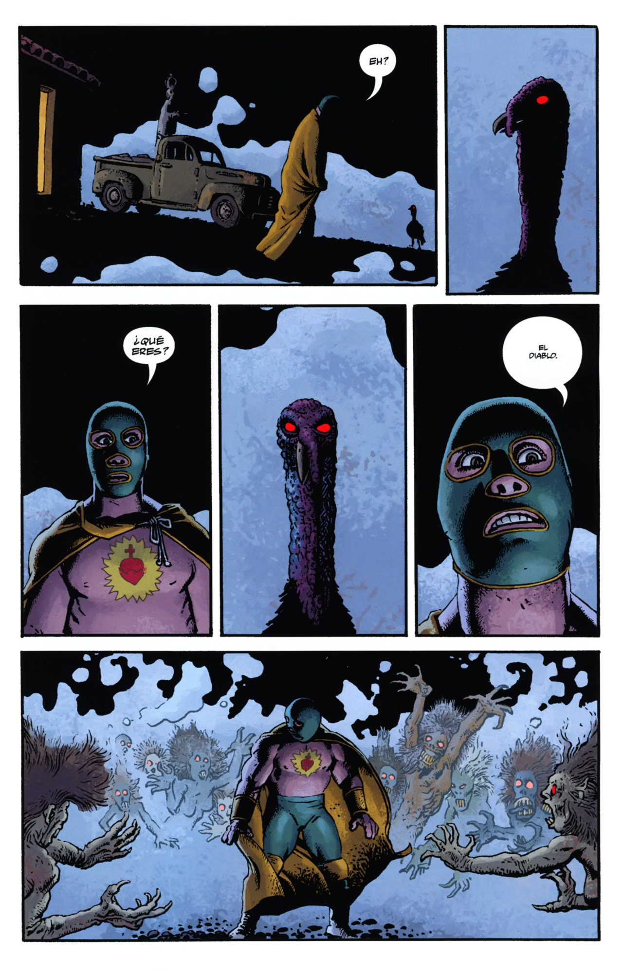 Read online Hellboy In Mexico (2010) comic -  Issue # Full - 16