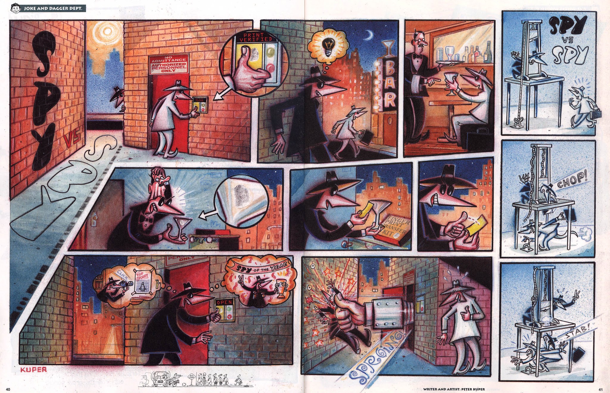 Read online Spy vs. Spy: The Complete Casebook comic -  Issue # TPB - 476