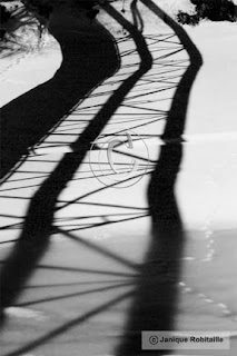 photo artistique abstrait ombre etlumiere noir et blanc