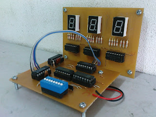 PROJEK ELEKTRONIK: Binary to Decimal Converter