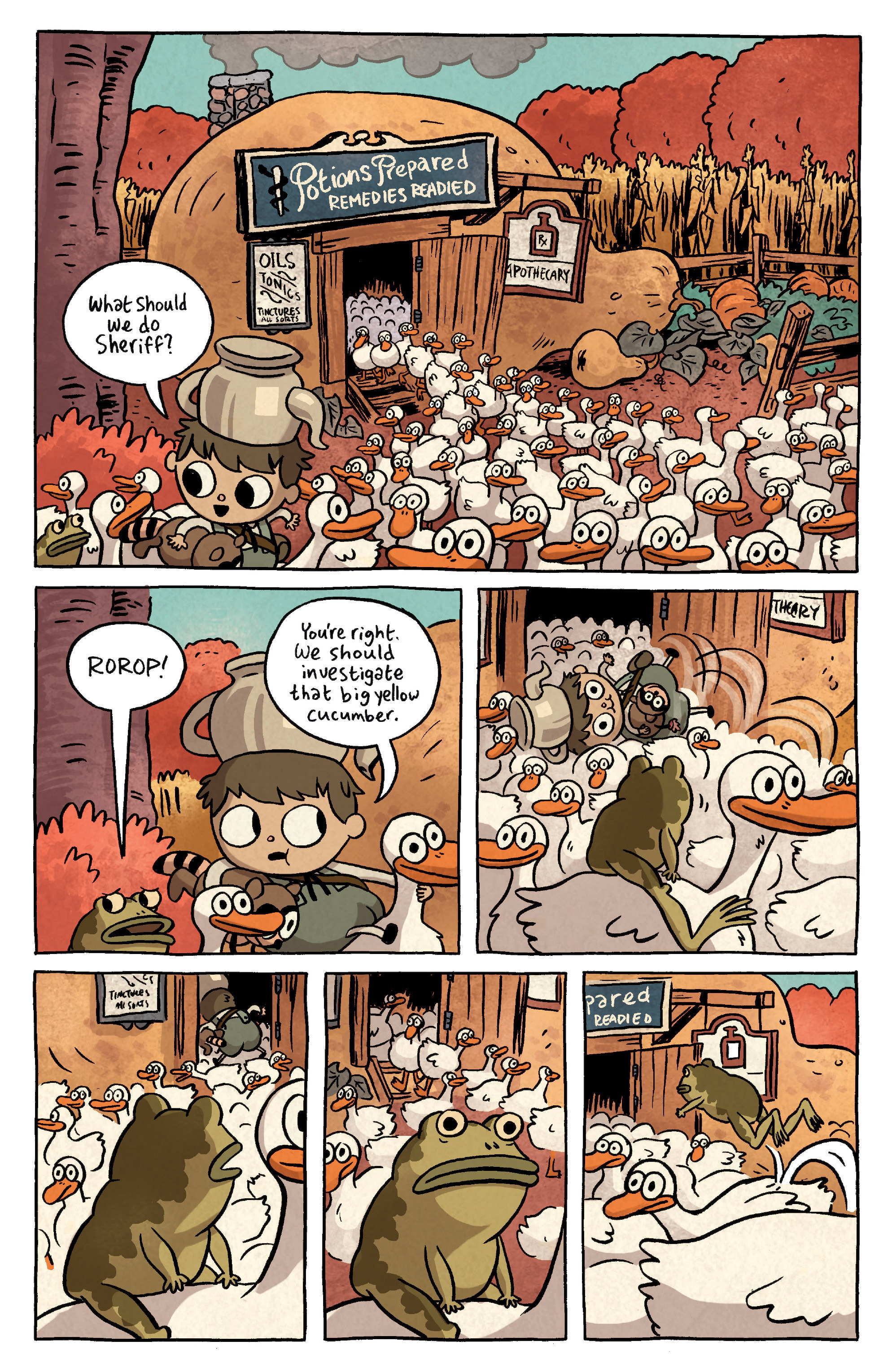 Read online Over the Garden Wall (2016) comic -  Issue #3 - 7