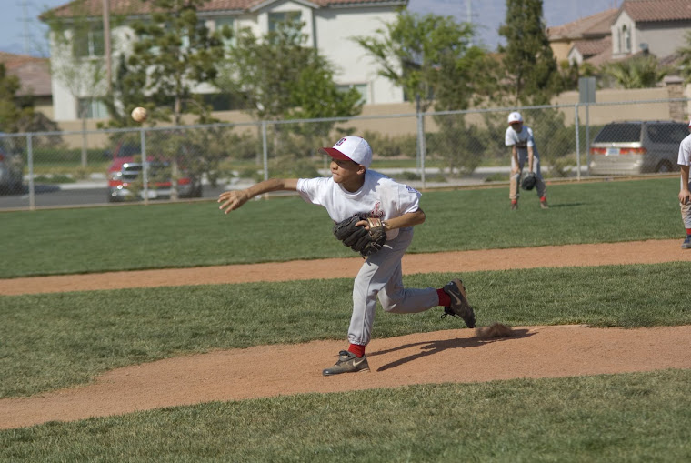 Kavika Playing Baseball
