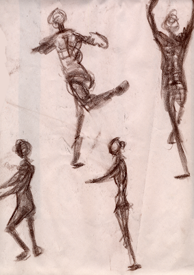 Second Year Life Drawing Portfolio Blog: Movement Sequences