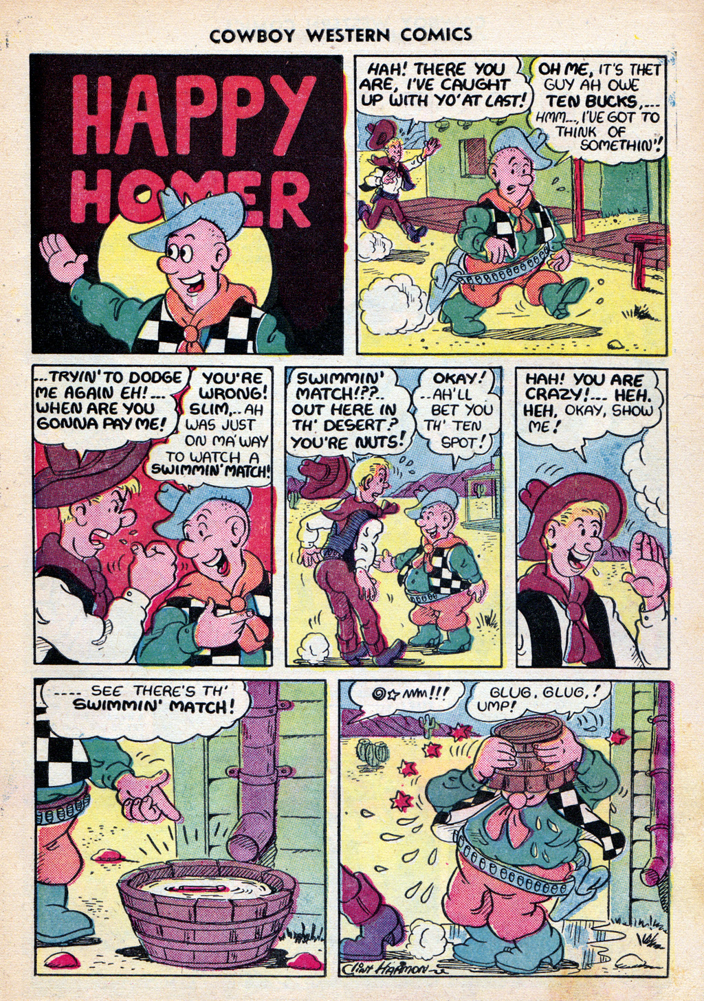 Read online Cowboy Western Comics (1948) comic -  Issue #30 - 11