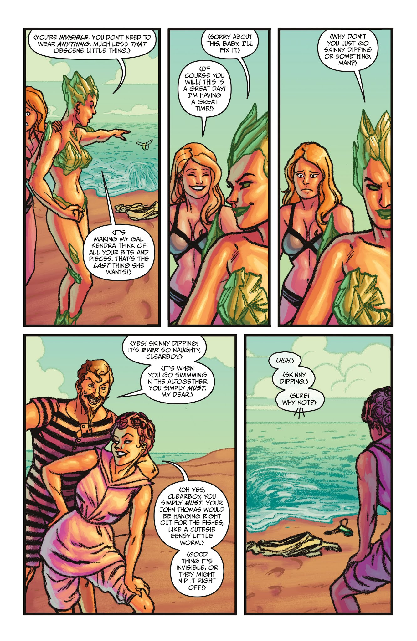 Read online Curse Words Summer Swimsuit Special comic -  Issue # Full - 8