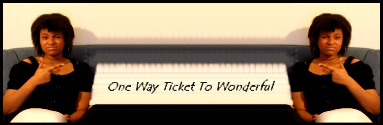 One way ticket to wonderful