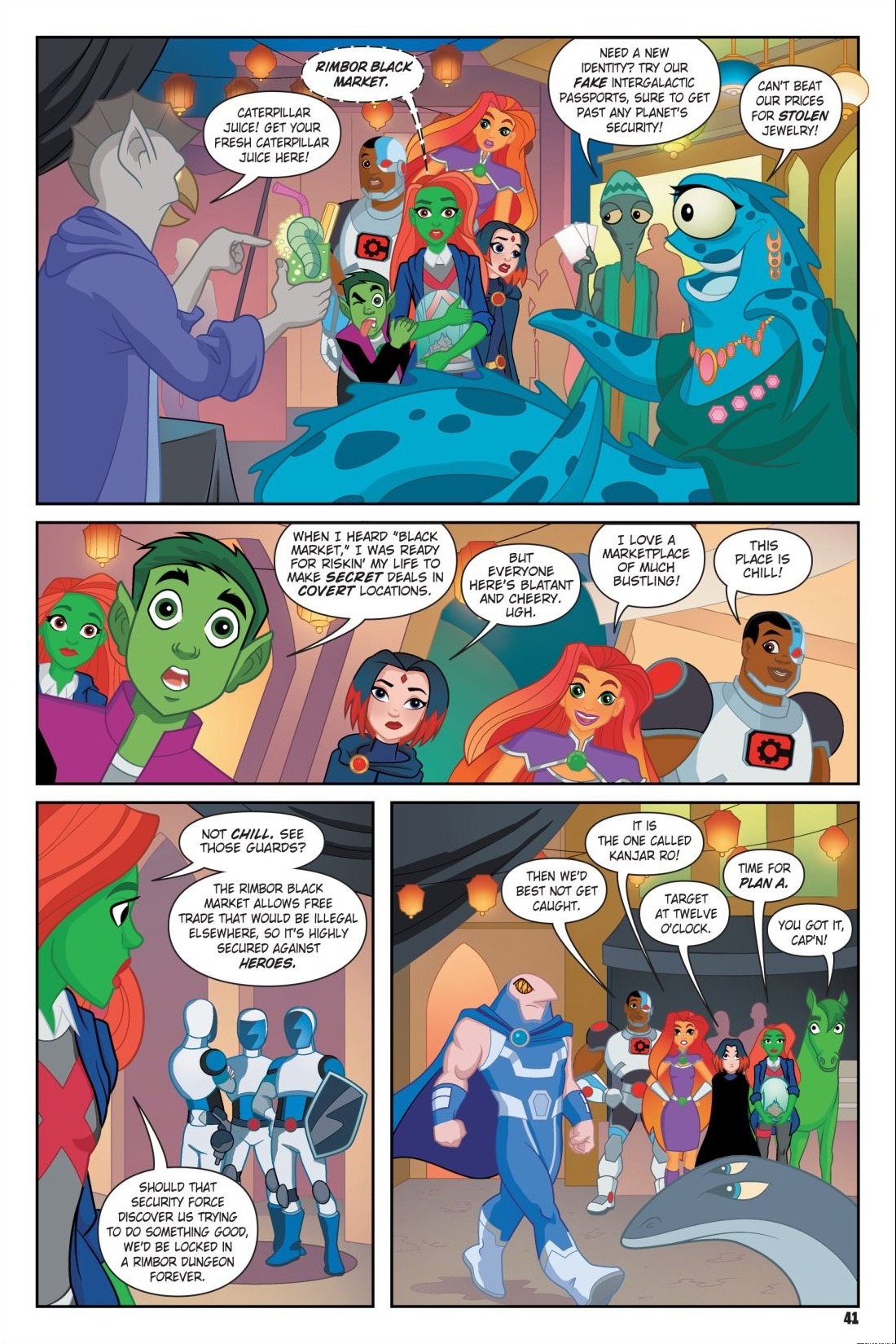 Read online DC Super Hero Girls: Search for Atlantis comic -  Issue # TPB - 41