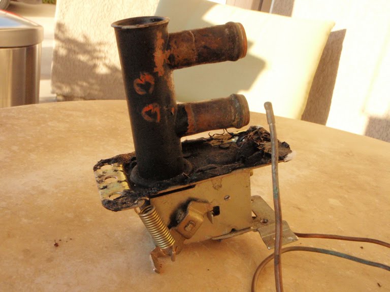 1971 Volvo 1800E Restoration Heater Control Valve & Heater Fan Motor