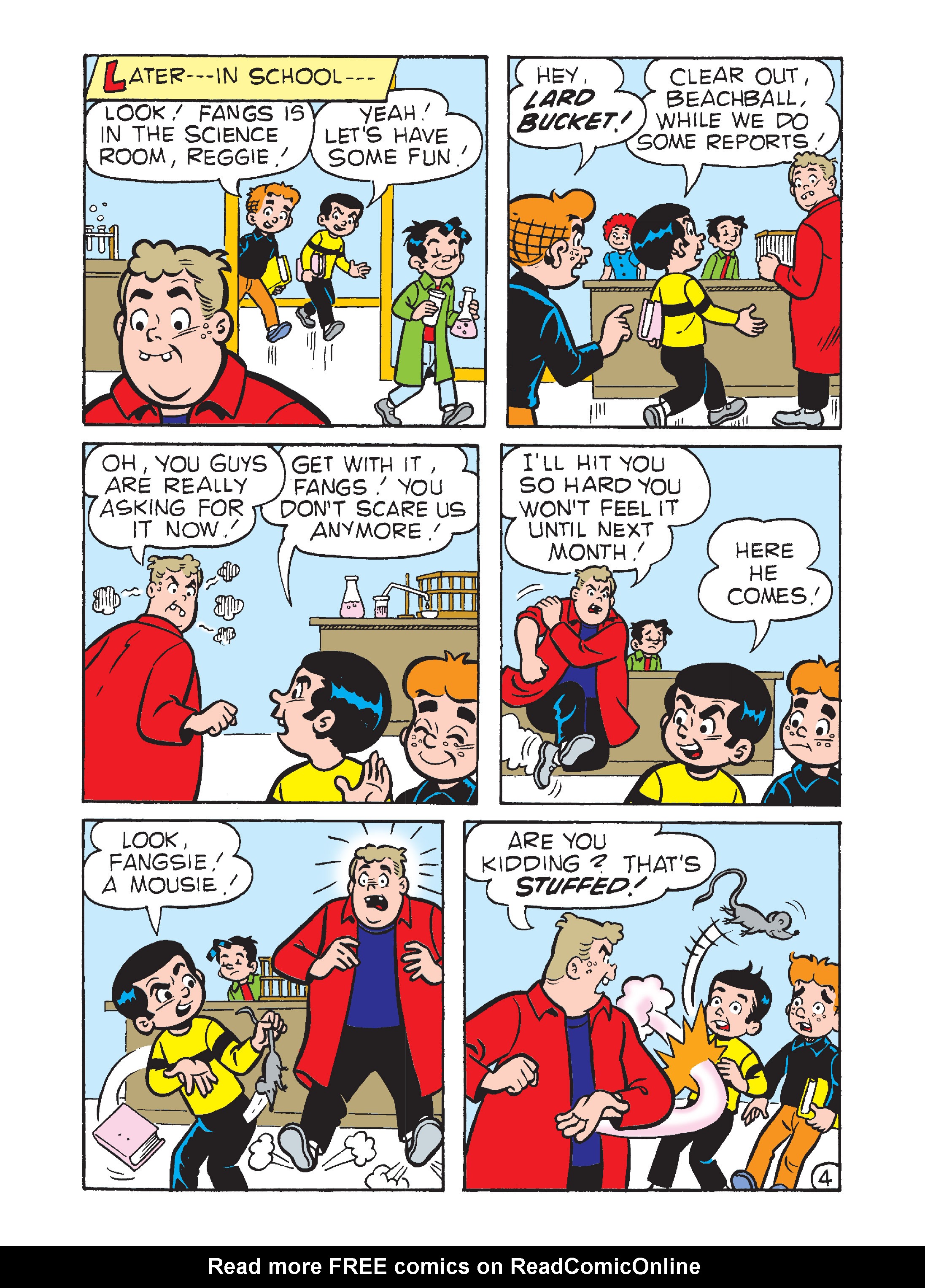Read online Archie's Funhouse Double Digest comic -  Issue #1 - 135