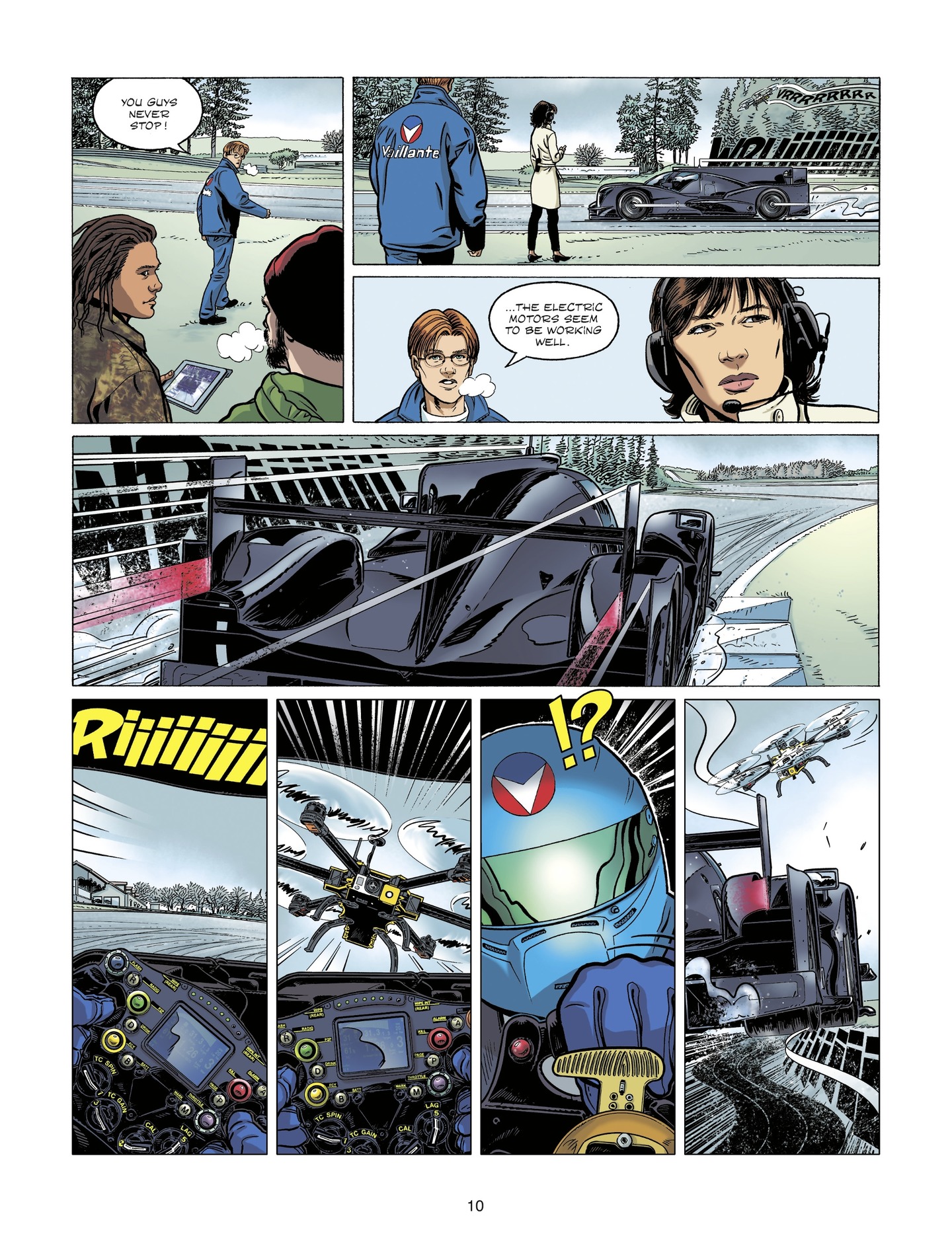 Read online Michel Vaillant comic -  Issue #6 - 10