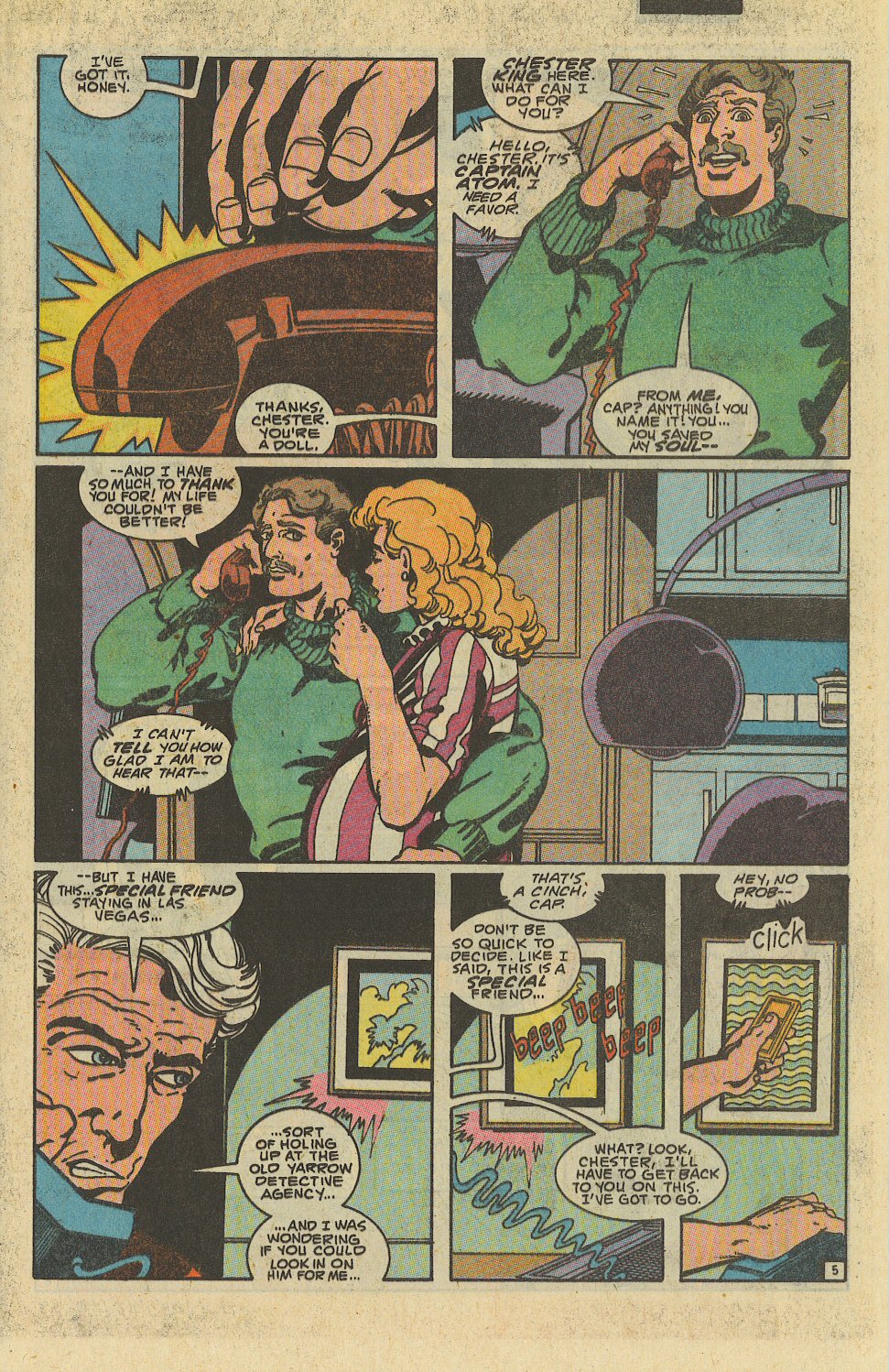 Read online Captain Atom (1987) comic -  Issue #37 - 6