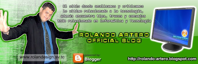 Rolando Artero Official Blog