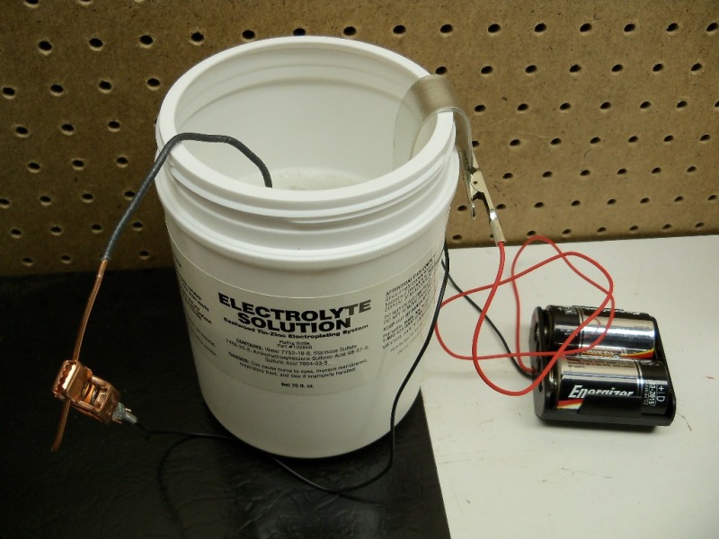 The 520 Chain Cafe DIY Electroplating