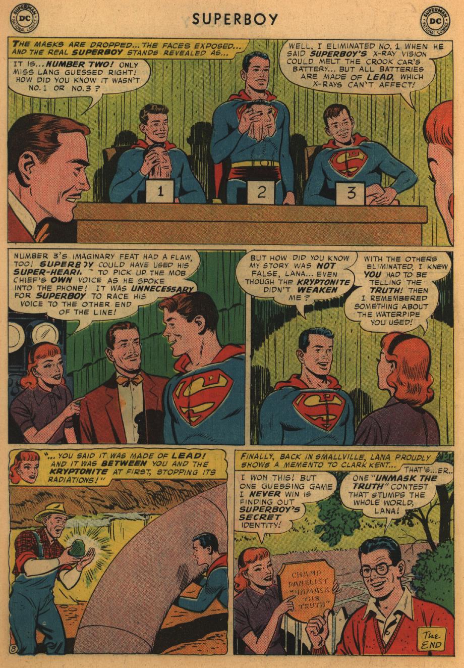 Read online Superboy (1949) comic -  Issue #67 - 9
