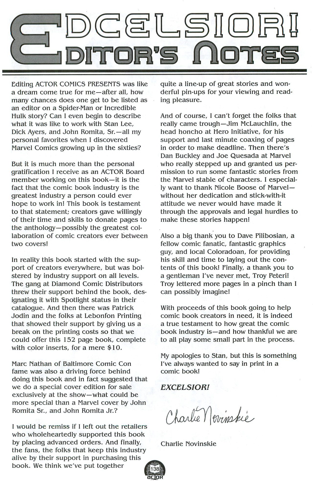 Read online ACTOR Comics Presents comic -  Issue # TPB (Part 2) - 40