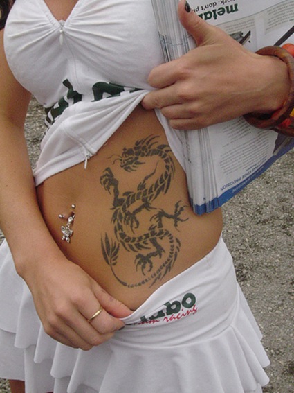 japanese dragon tattoos for women