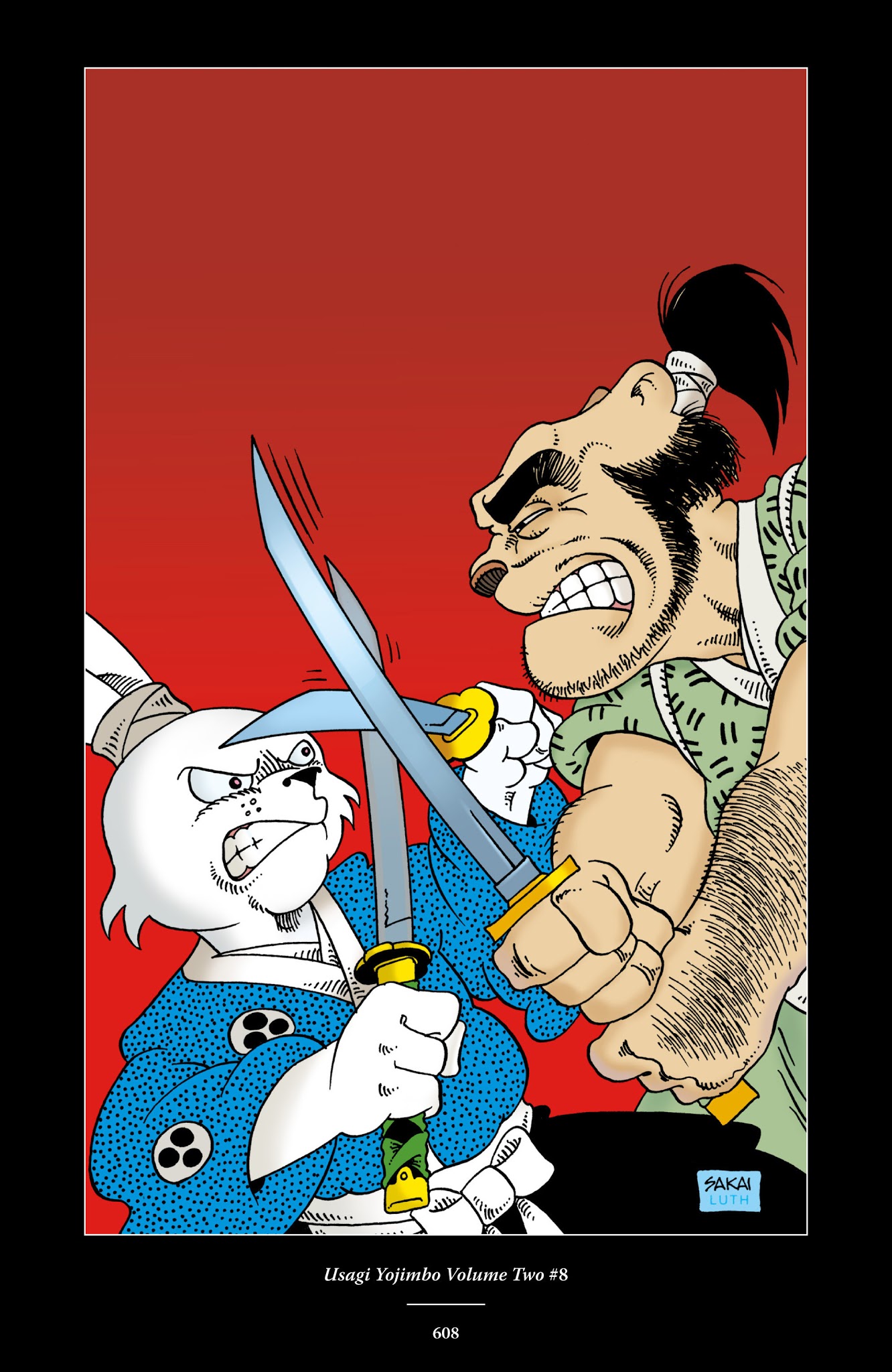 Read online The Usagi Yojimbo Saga comic -  Issue # TPB 1 - 593