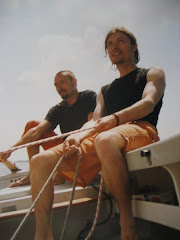 Zeilen op de golven