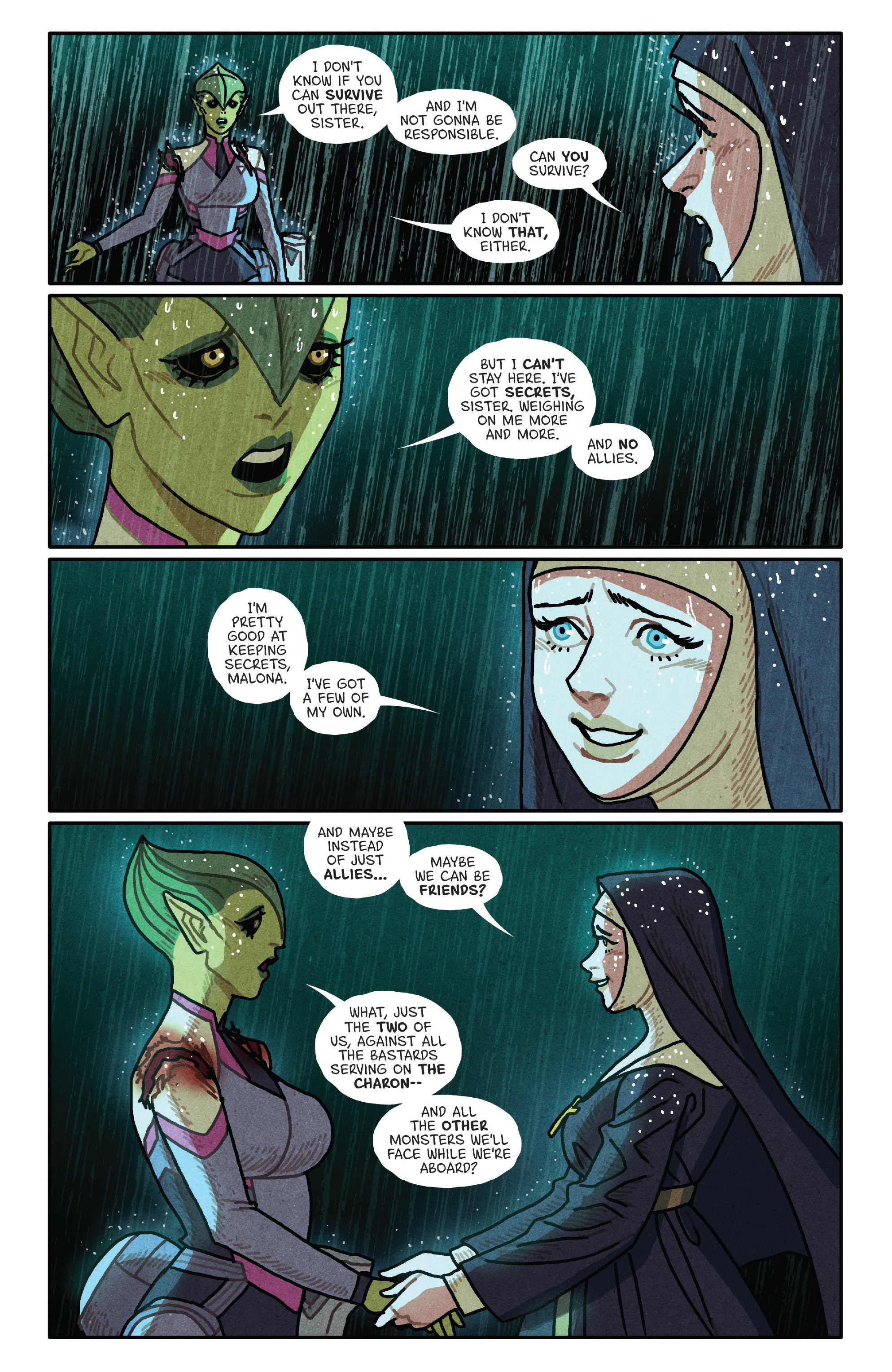 Read online Outer Darkness comic -  Issue #8 - 20