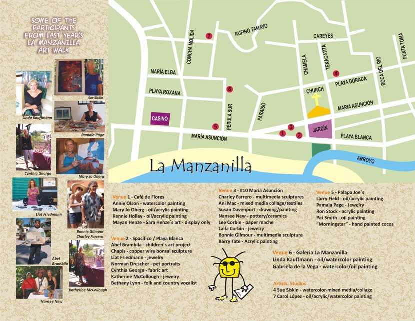 La Manzanilla on the Costalegre La Manzanilla Art Walk