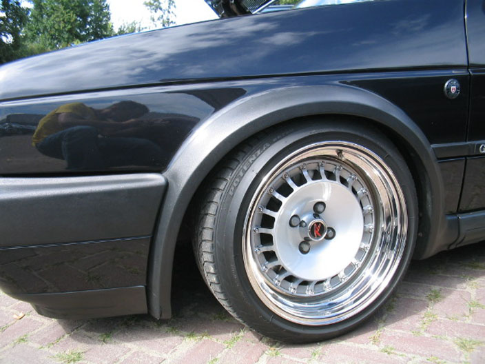 фото volkswagen golf-2: Фольксваген Гольф2 тюнинг. Диски.