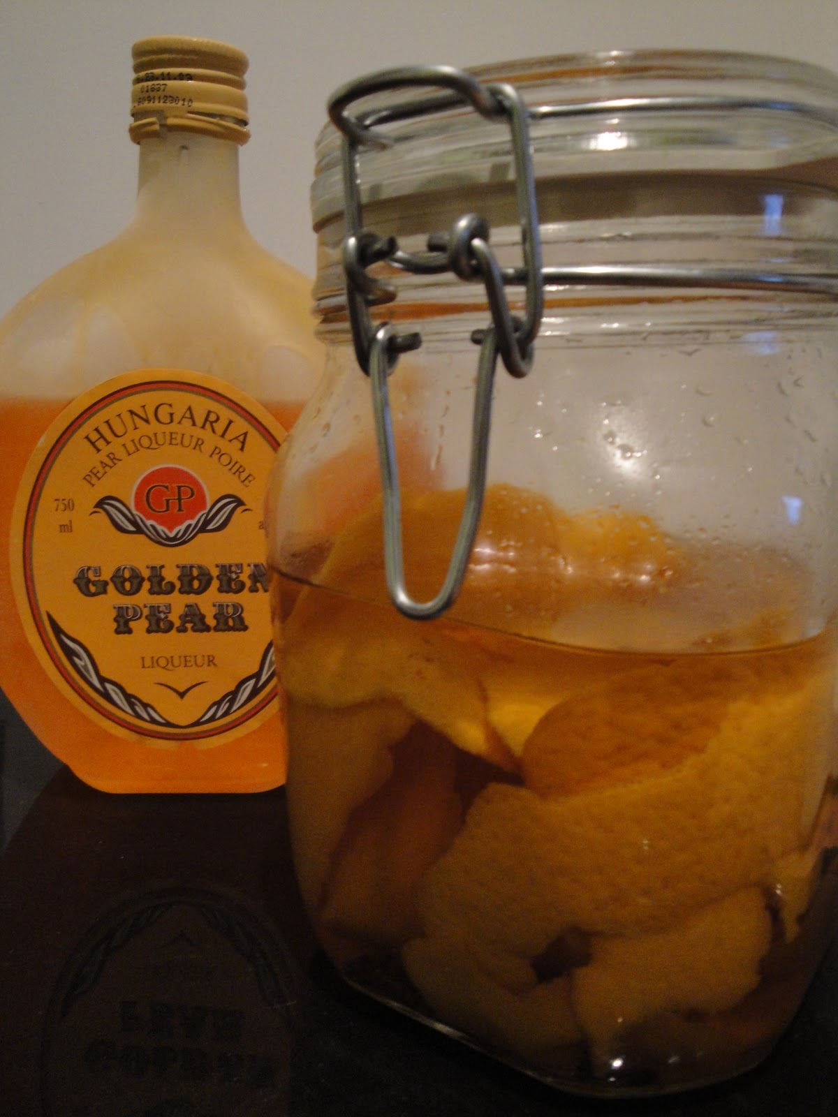Luscious Domestic Orange Peel Liqueur