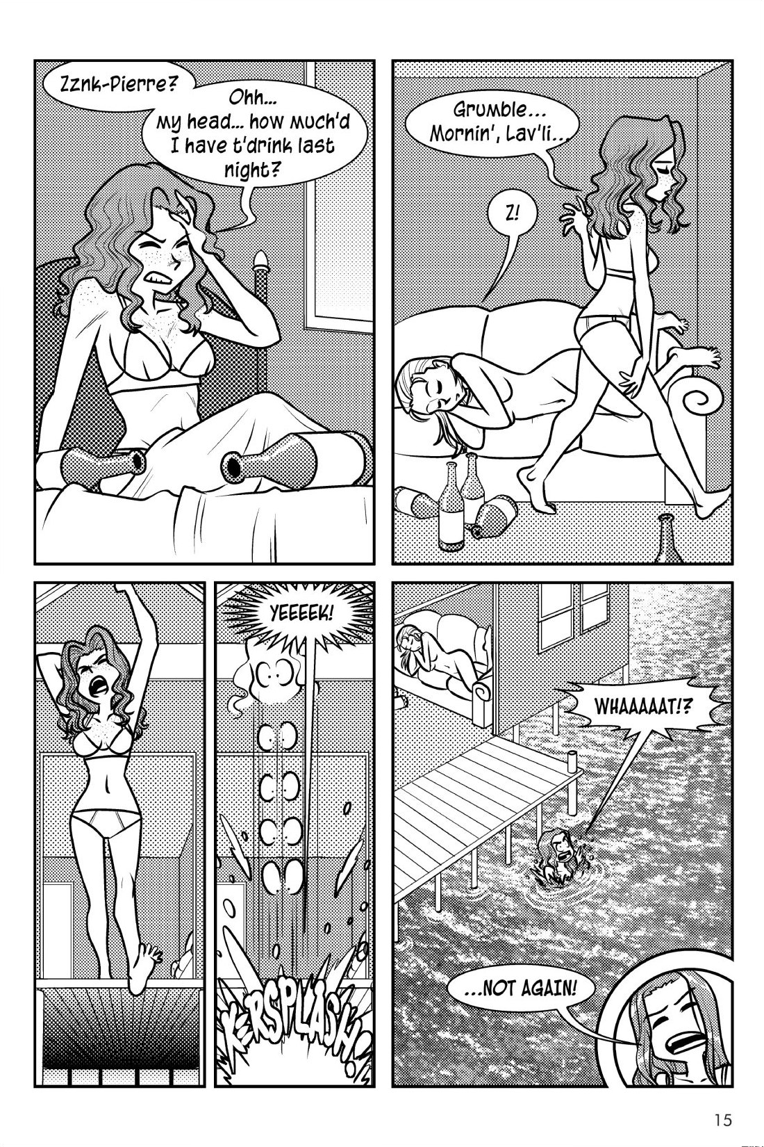 Read online Sandra On The Rocks comic -  Issue # TPB 3 (Part 1) - 16