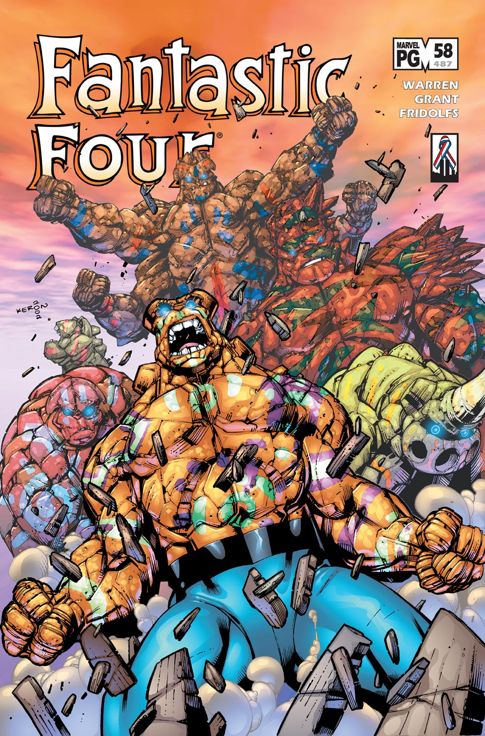 Read online Fantastic Four (1998) comic -  Issue #58 - 1