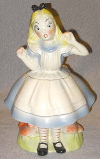 Vintage Disney Alice in Wonderland: Regal Alice Cookie Jar