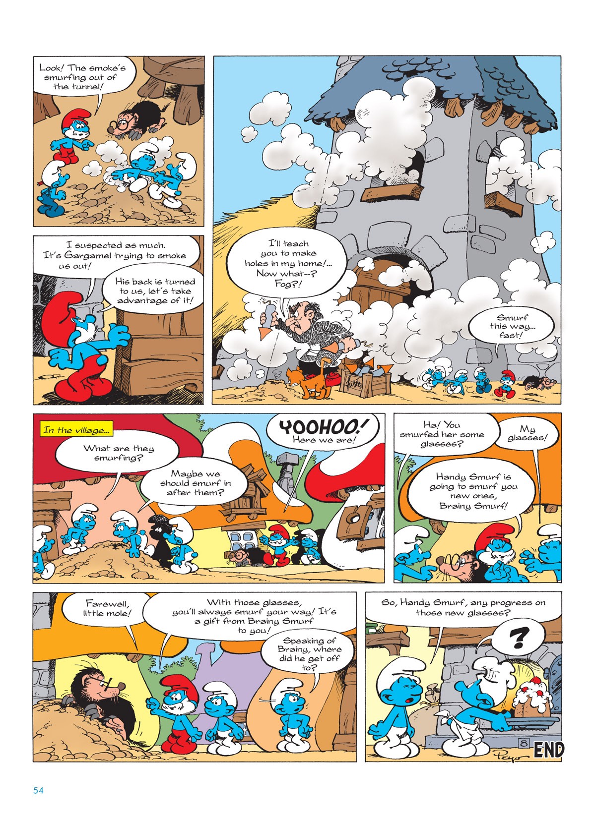 Read online The Smurfs comic -  Issue #8 - 54