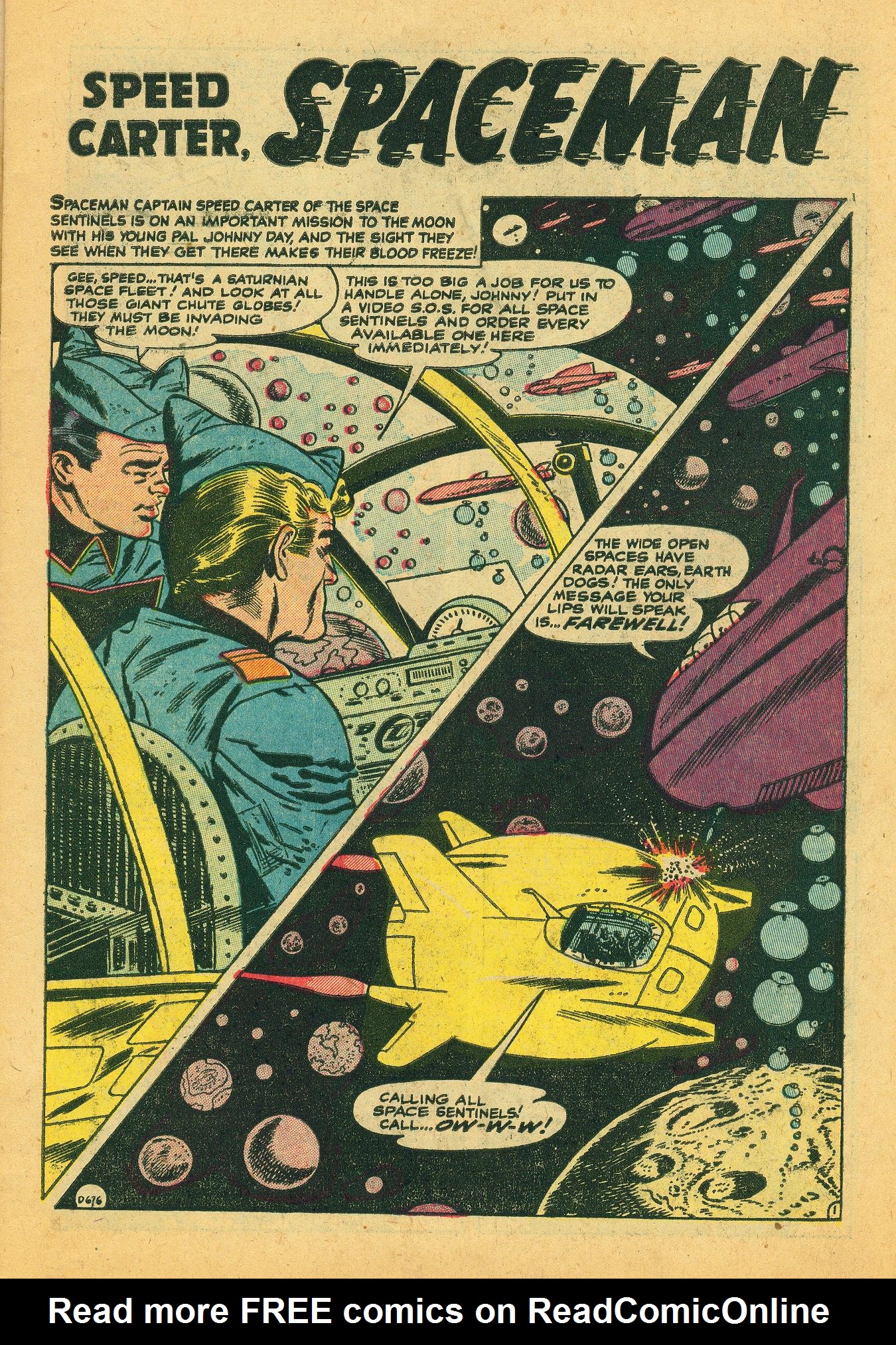 Read online Speed Carter, Spaceman comic -  Issue #4 - 3