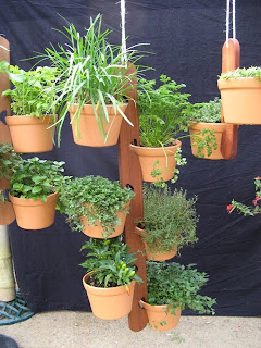 Vertical garden hangers