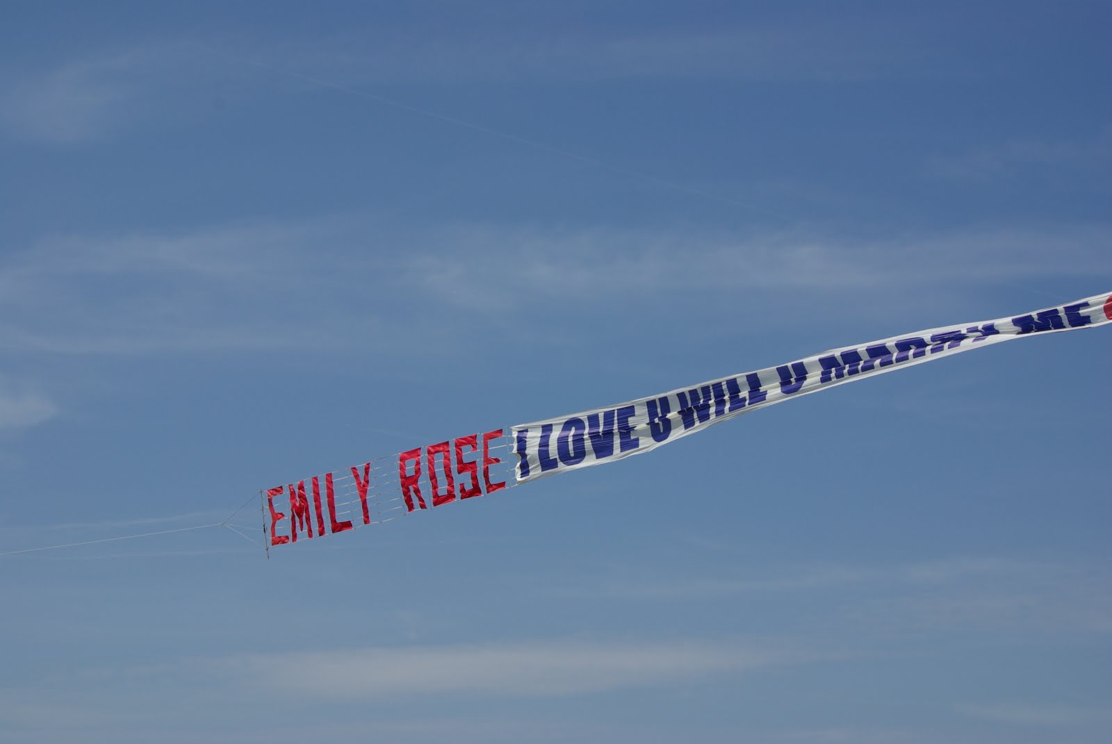 Image result for flying proposal banner