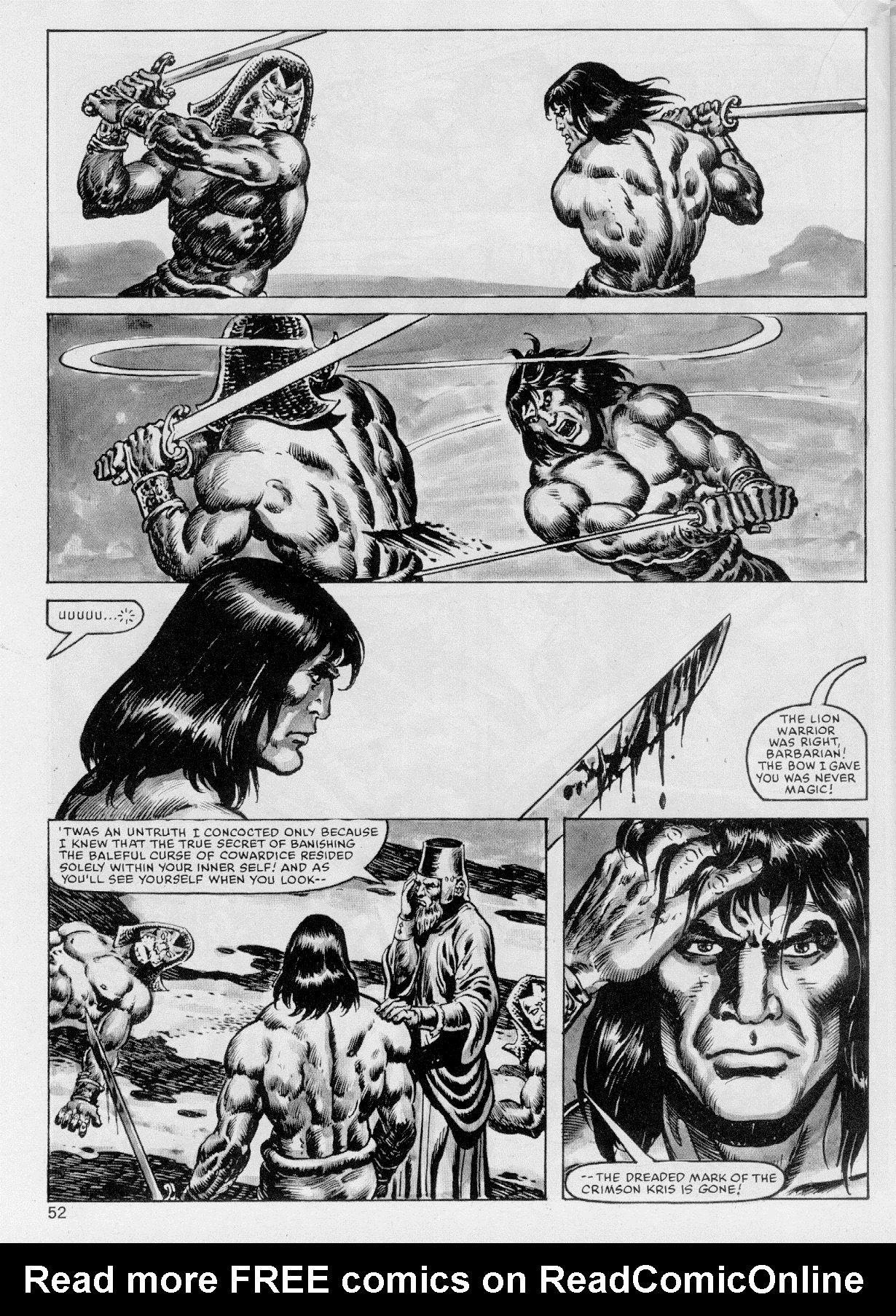 Read online The Savage Sword Of Conan comic -  Issue #102 - 52