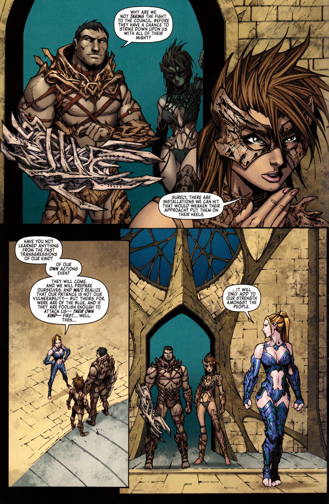 Read online Michael Turner's Fathom: Kiani comic -  Issue #2 - 4