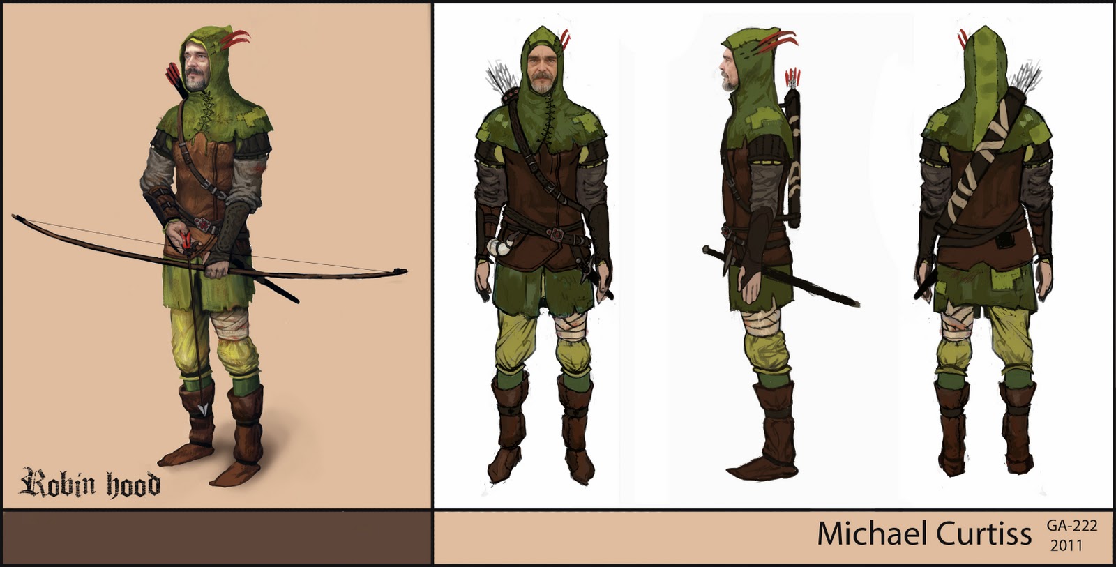 Michael Curtiss: final Robin Hood concept.