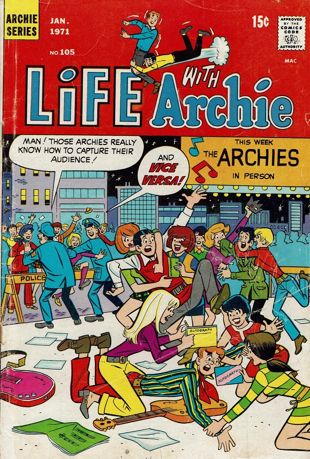 Read online Life With Archie (1958) comic -  Issue #105 - 1