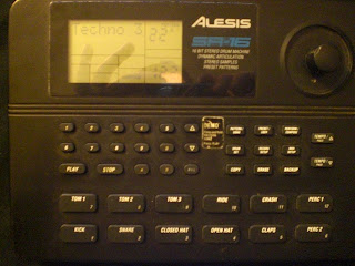 Alesis drummachine with industrial sounds