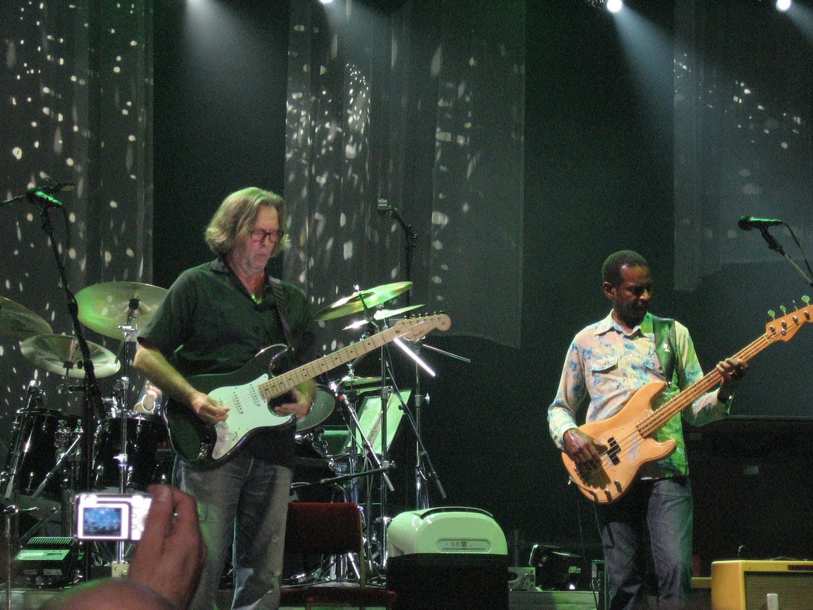 Pull Eric Clapton / Steve Winwood Tour 2010 - Taille M Bleu - Occasion Très Bon état