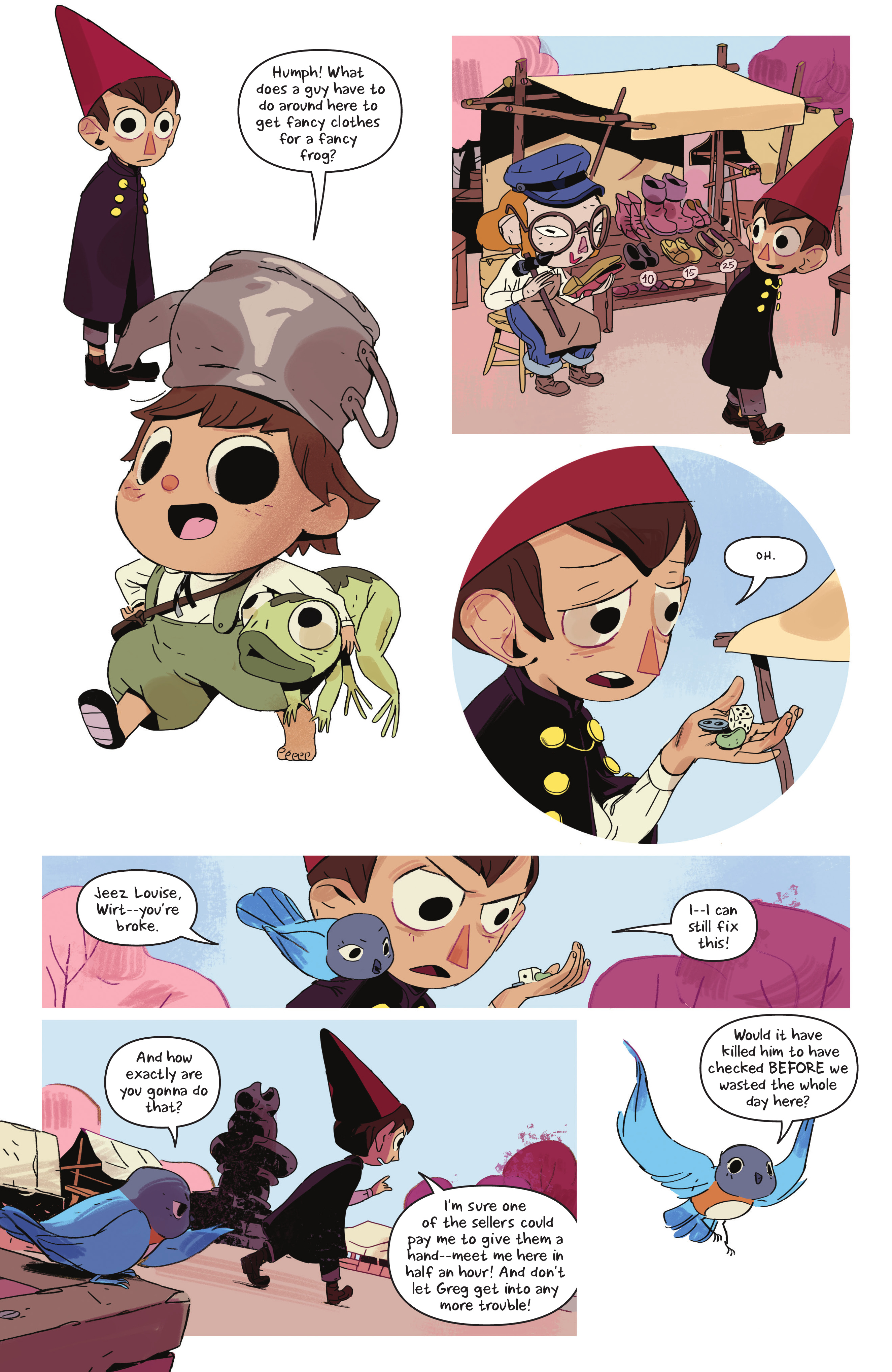 Read online Over the Garden Wall: Hollow Town comic -  Issue # TPB - 20