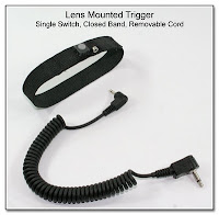 LT1002: Lens Mounted Trigger - Single Switch, Closed Band,& Removable Cord