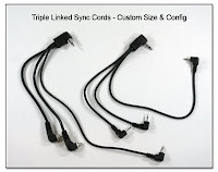 Triple Linked Sync Cords - Custom Size and Config