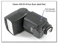 AS1002: Canon 430EX II Aux Sync Jack Mod