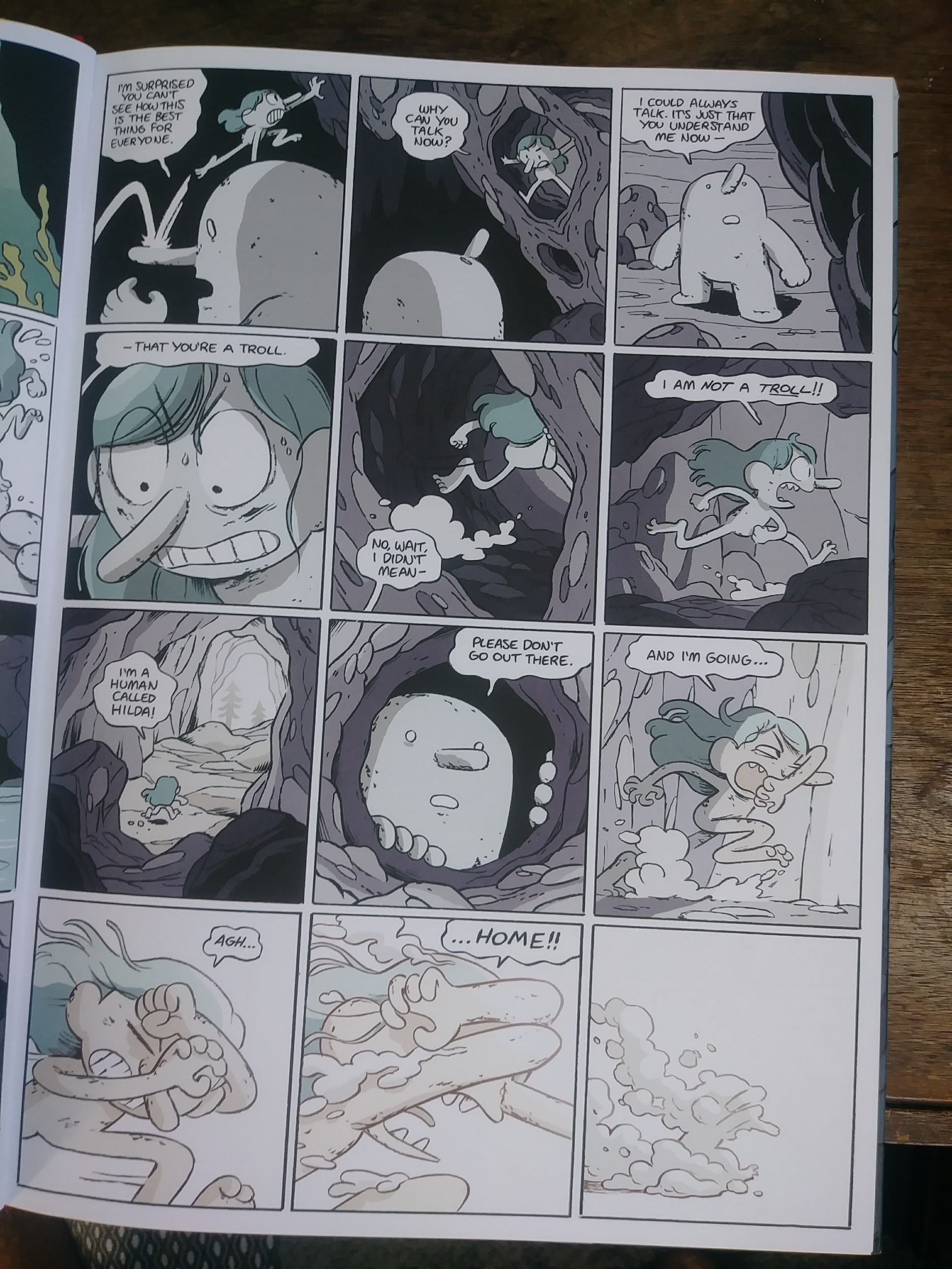 Read online Hilda and the Mountain King comic -  Issue # TPB - 11