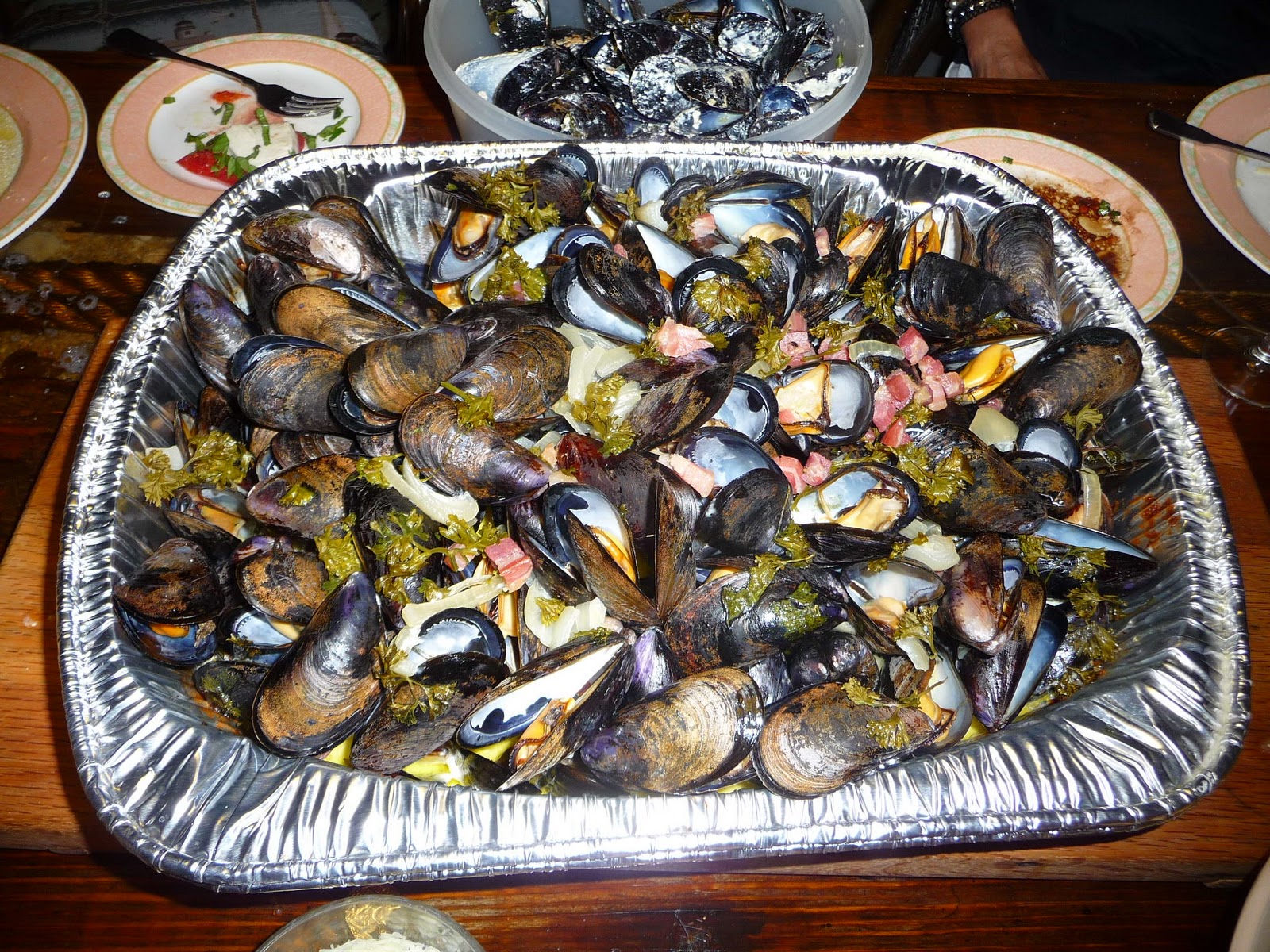 Lori's Garden Fresh Steamed Florida Mussells