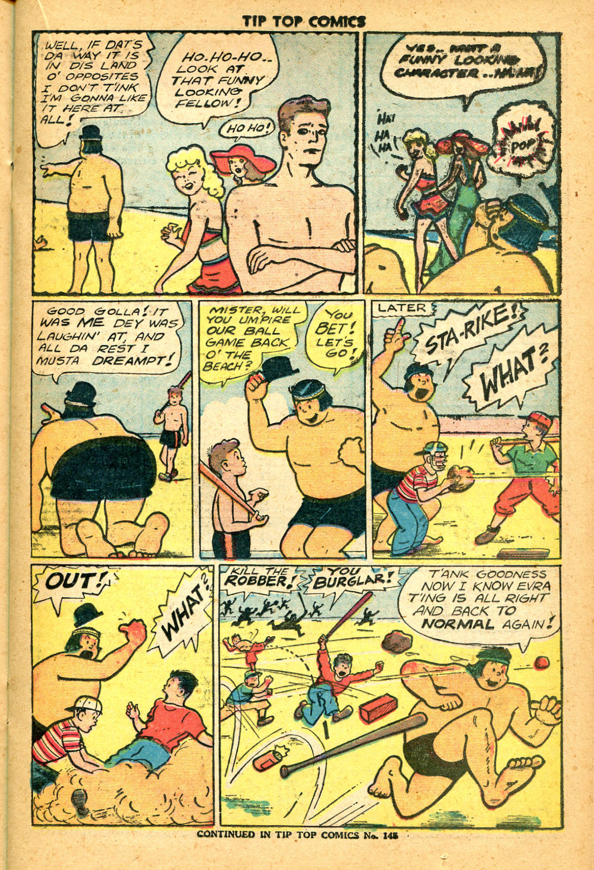 Read online Tip Top Comics comic -  Issue #144 - 25
