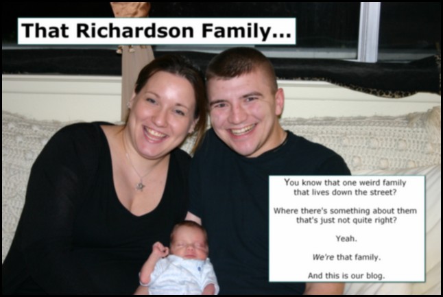 That Richardson family...