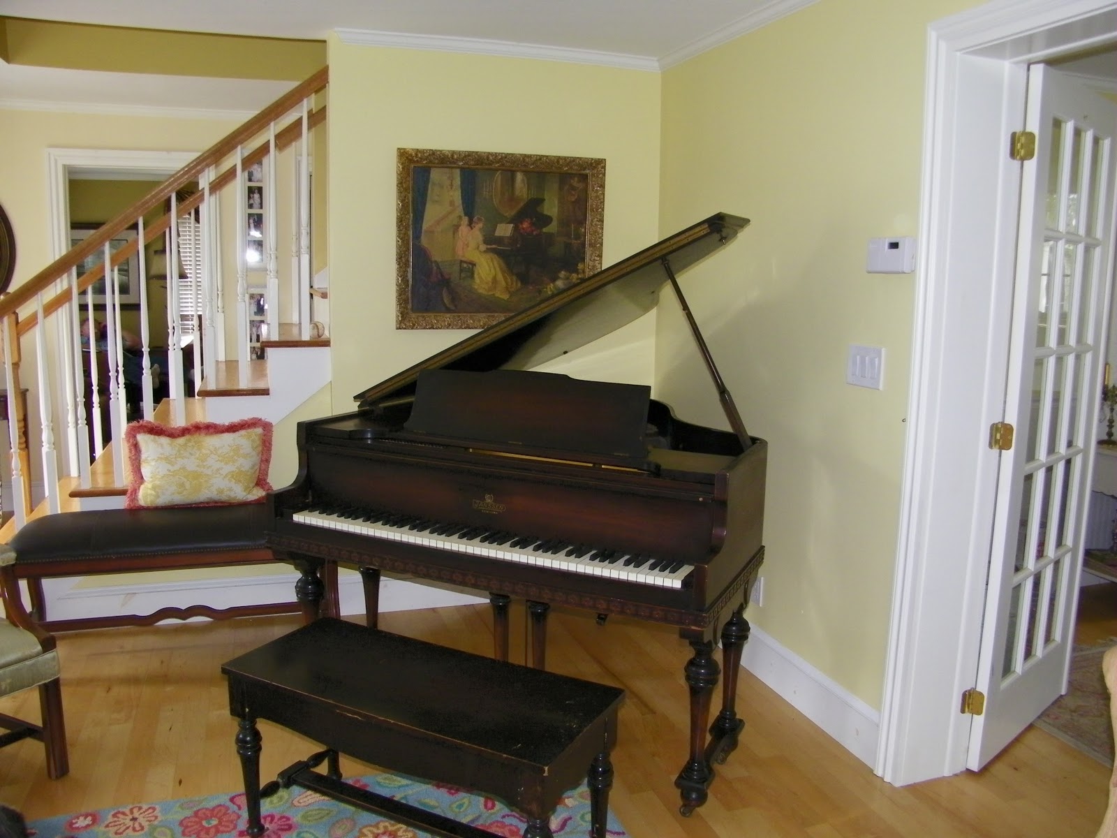 Maison Decor Our Vintage Baby Grand Piano